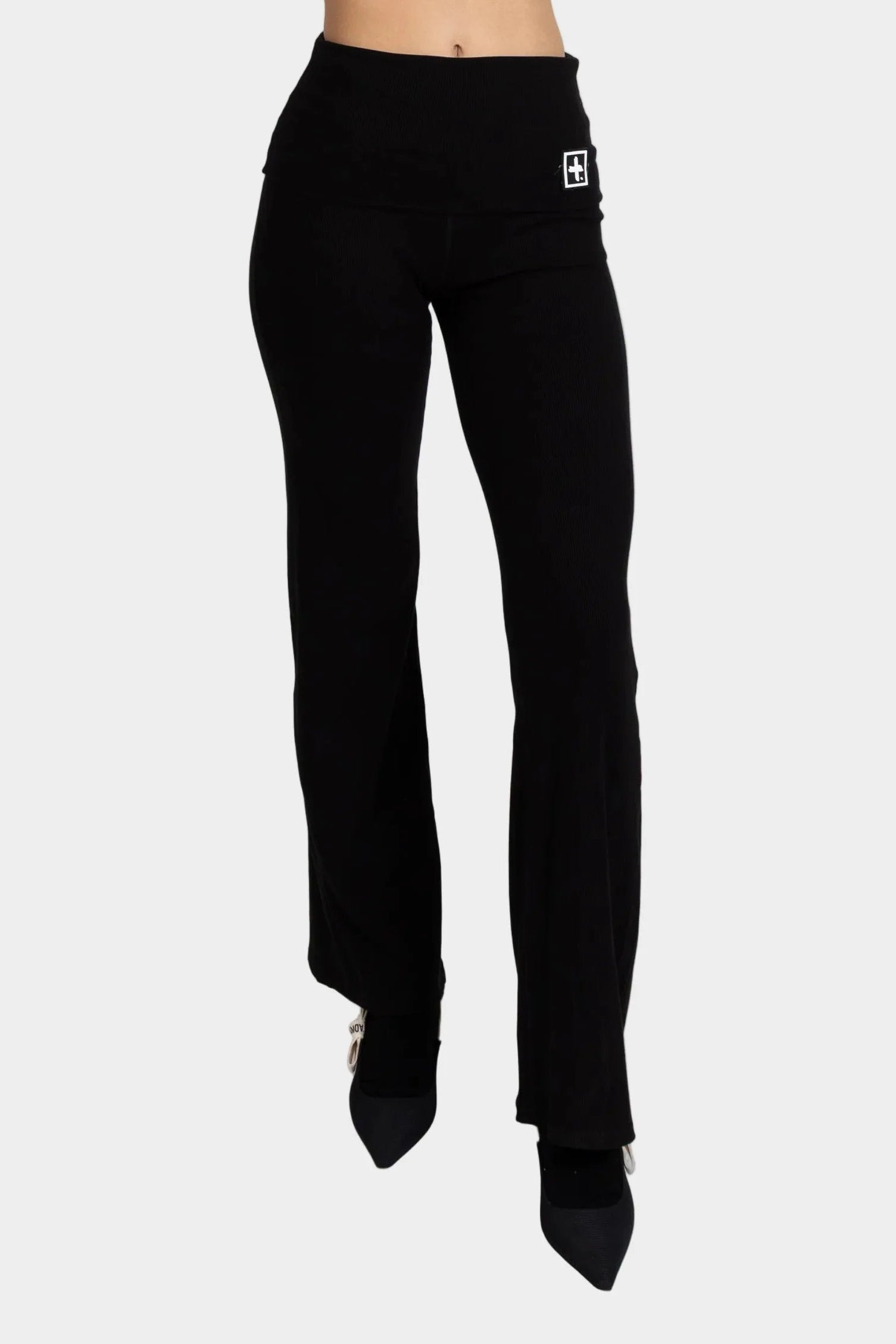 FEDERATION GLIDE FOLD PANT - BLACK - THE VOGUE STORE