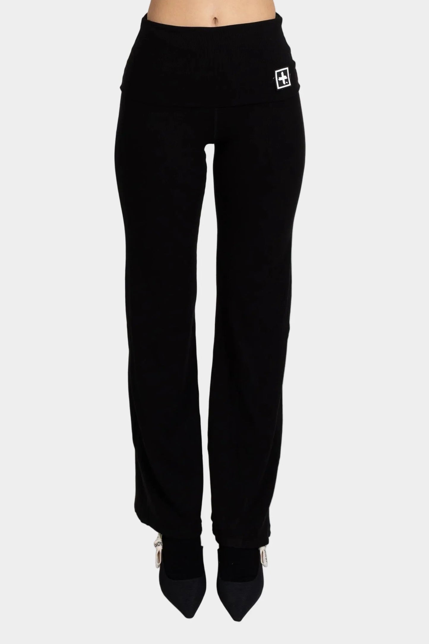 FEDERATION GLIDE FOLD PANT - BLACK - THE VOGUE STORE