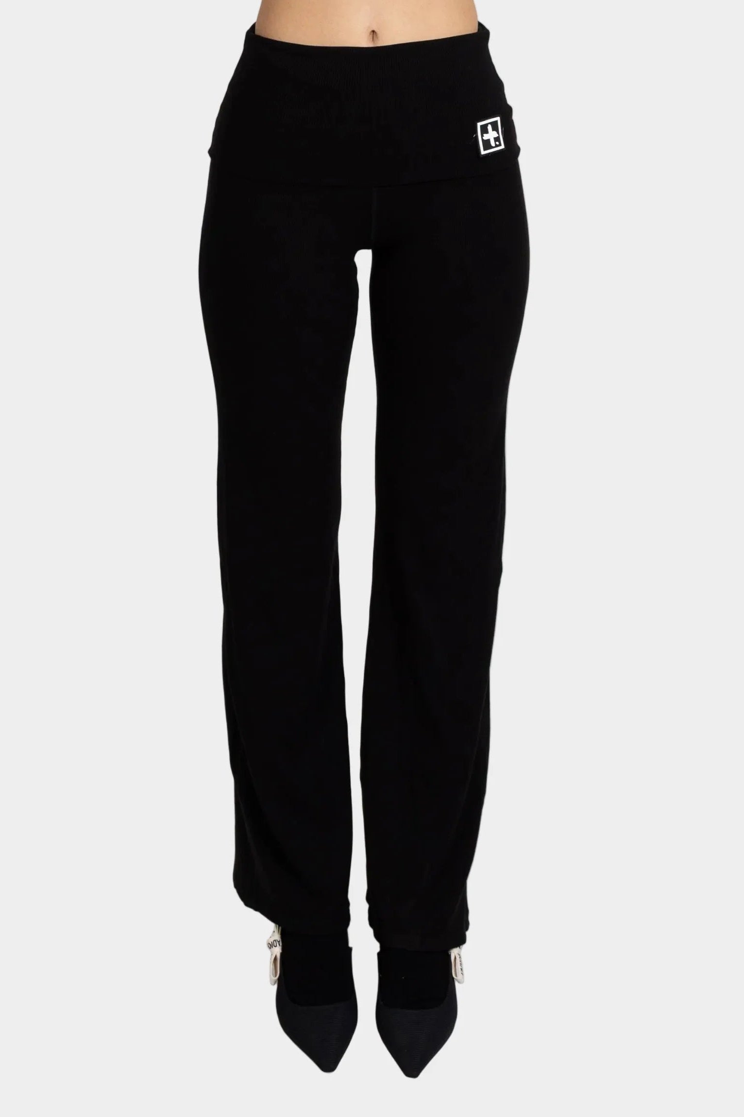 FEDERATION GLIDE FOLD PANT - BLACK - THE VOGUE STORE