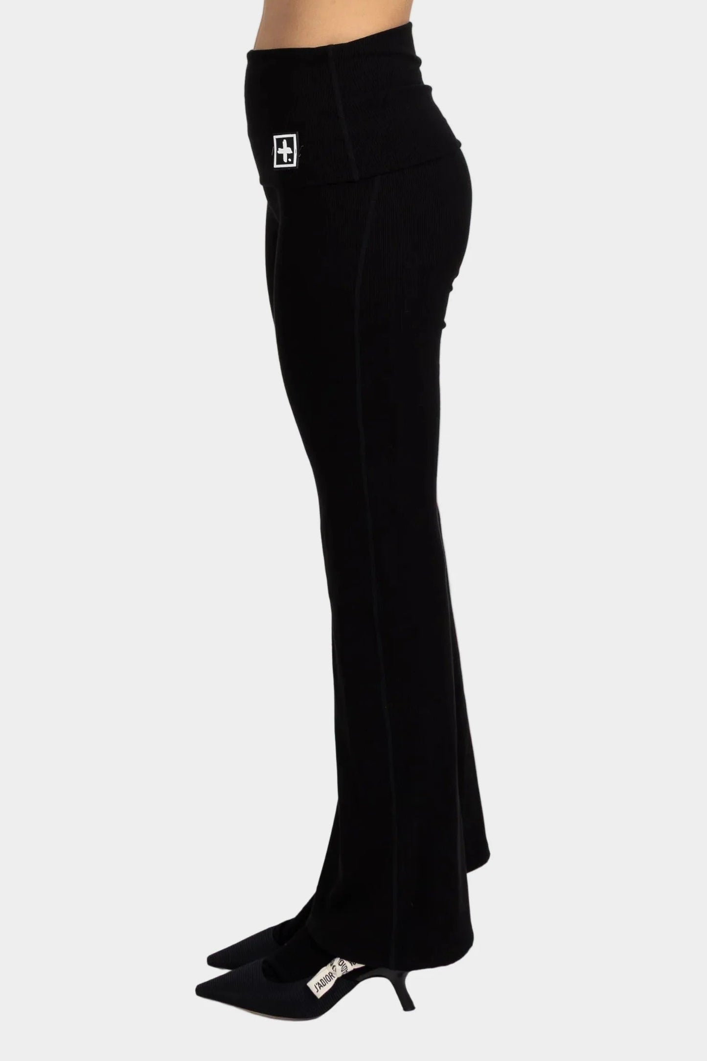 FEDERATION GLIDE FOLD PANT - BLACK - THE VOGUE STORE