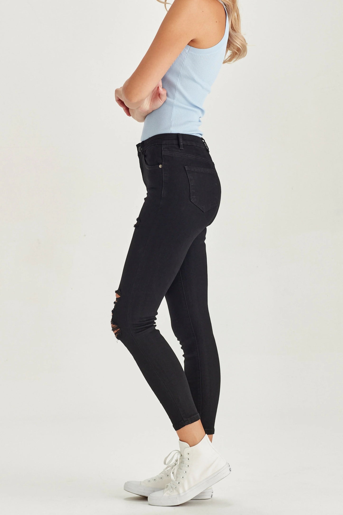 JUNKFOOD GRACE - BLACK - THE VOGUE STORE