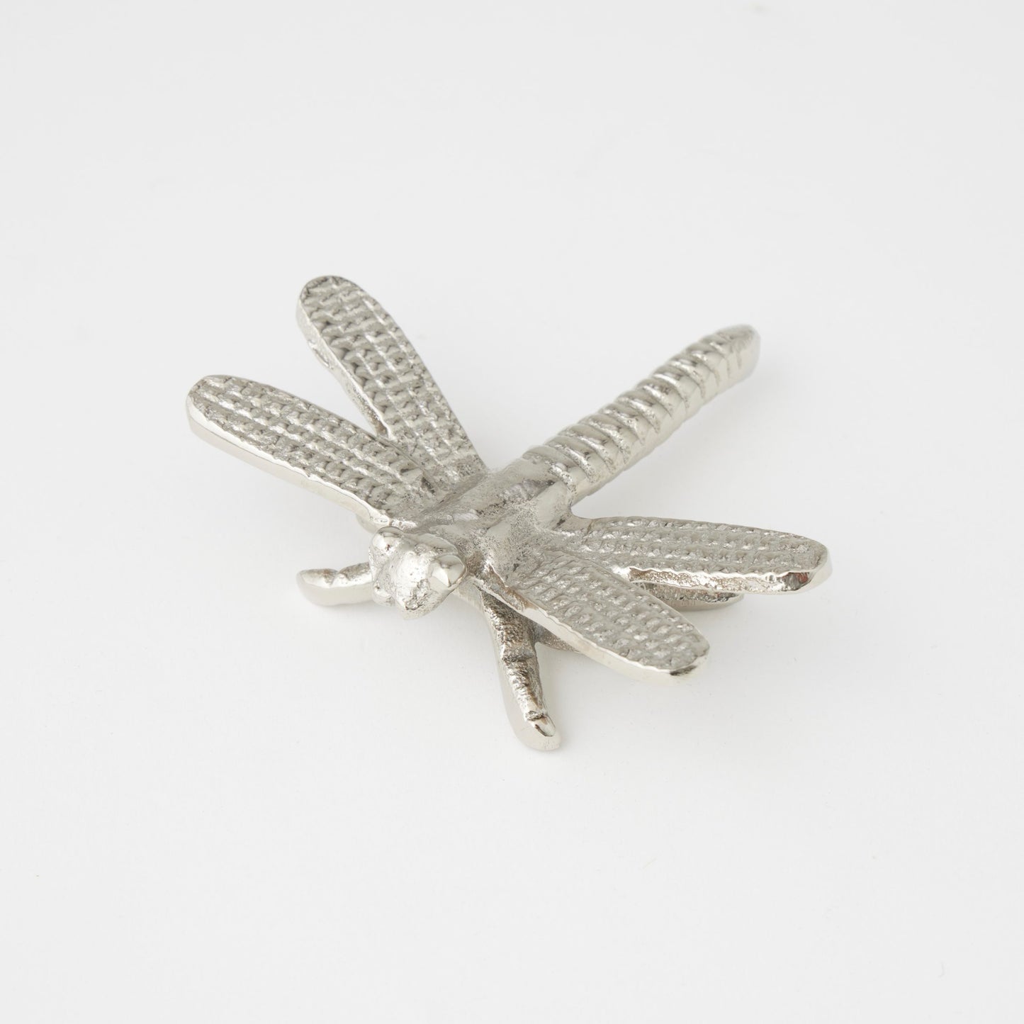 DRAGONFLY SCULPTURE SMALL - SILVER