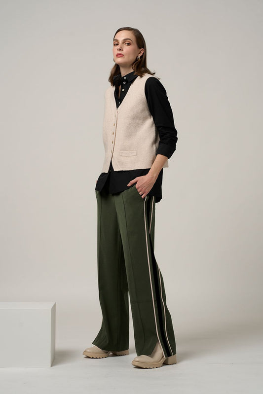 MADLY SWEETLY CIPHER PANT - SPRUCE - THE VOGUE STORE