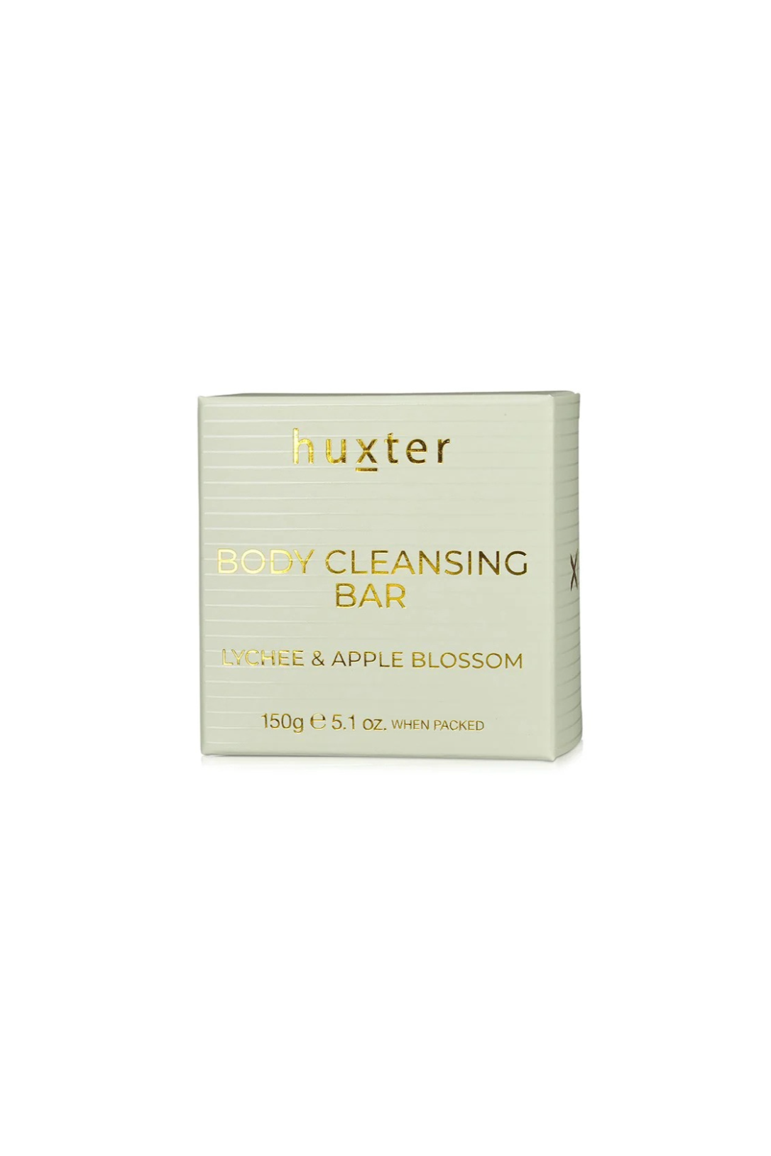 HUXTER BODY CLEANSING BAR - LYCHEE & APPLE BLOSSOM - THE VOGUE STORE