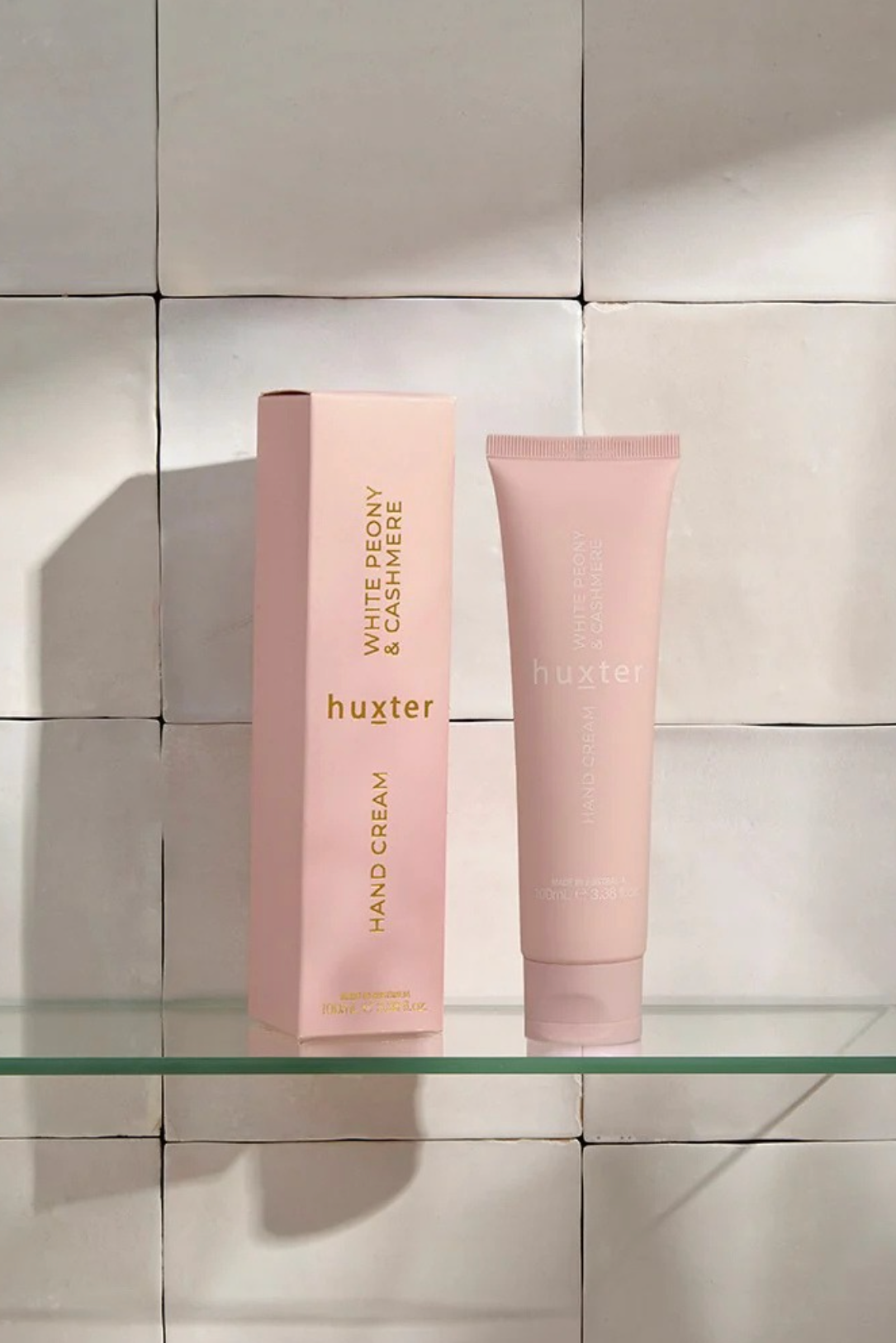 HUXTER HAND CREAM 100ML - WHITE PEONY & CASHMERE