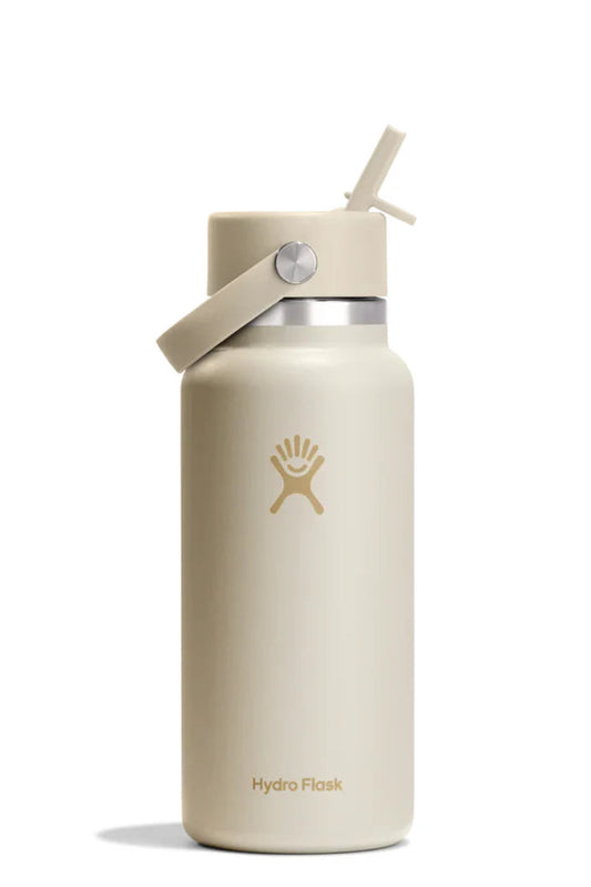 HYDRO FLASK 320Z WIDE FLEX STRAW CAP - COCONUT - THE VOGUE STORE