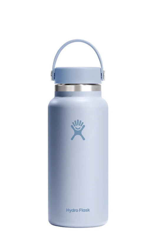 HYDRO FLASK WIDE MOUTH DRINK BOTTLE 32 0Z (946ML) - SURF - THE VOGUE STORE