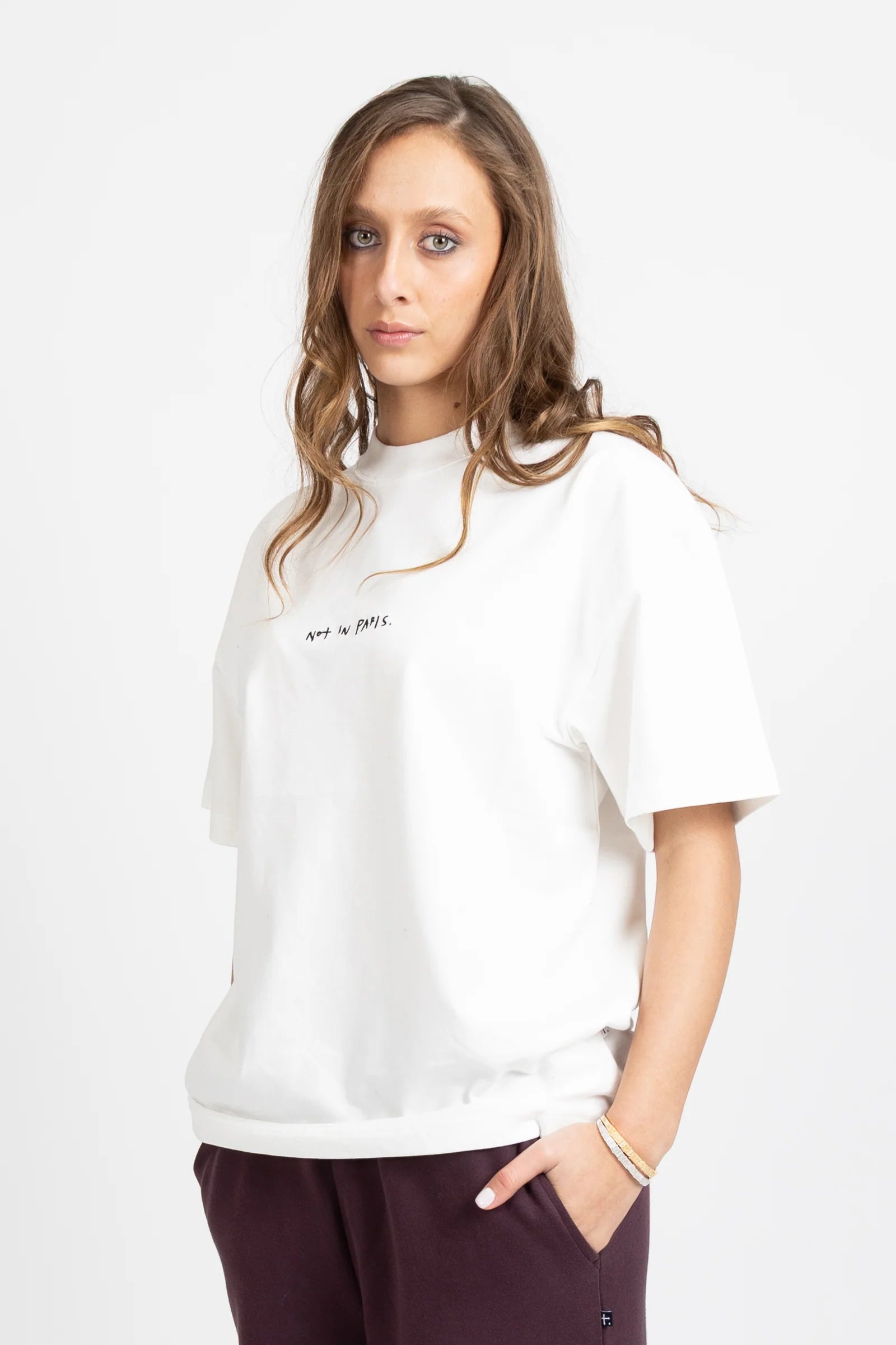 FEDERATION HEAVY TEE NOT PARIS - WHITE - THE VOGUE STORE