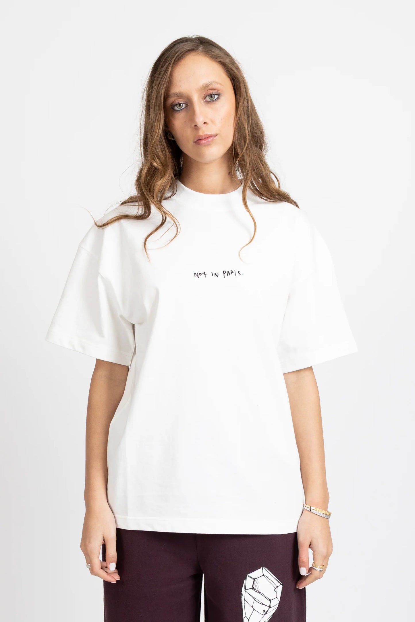 FEDERATION HEAVY TEE NOT PARIS - WHITE - THE VOGUE STORE