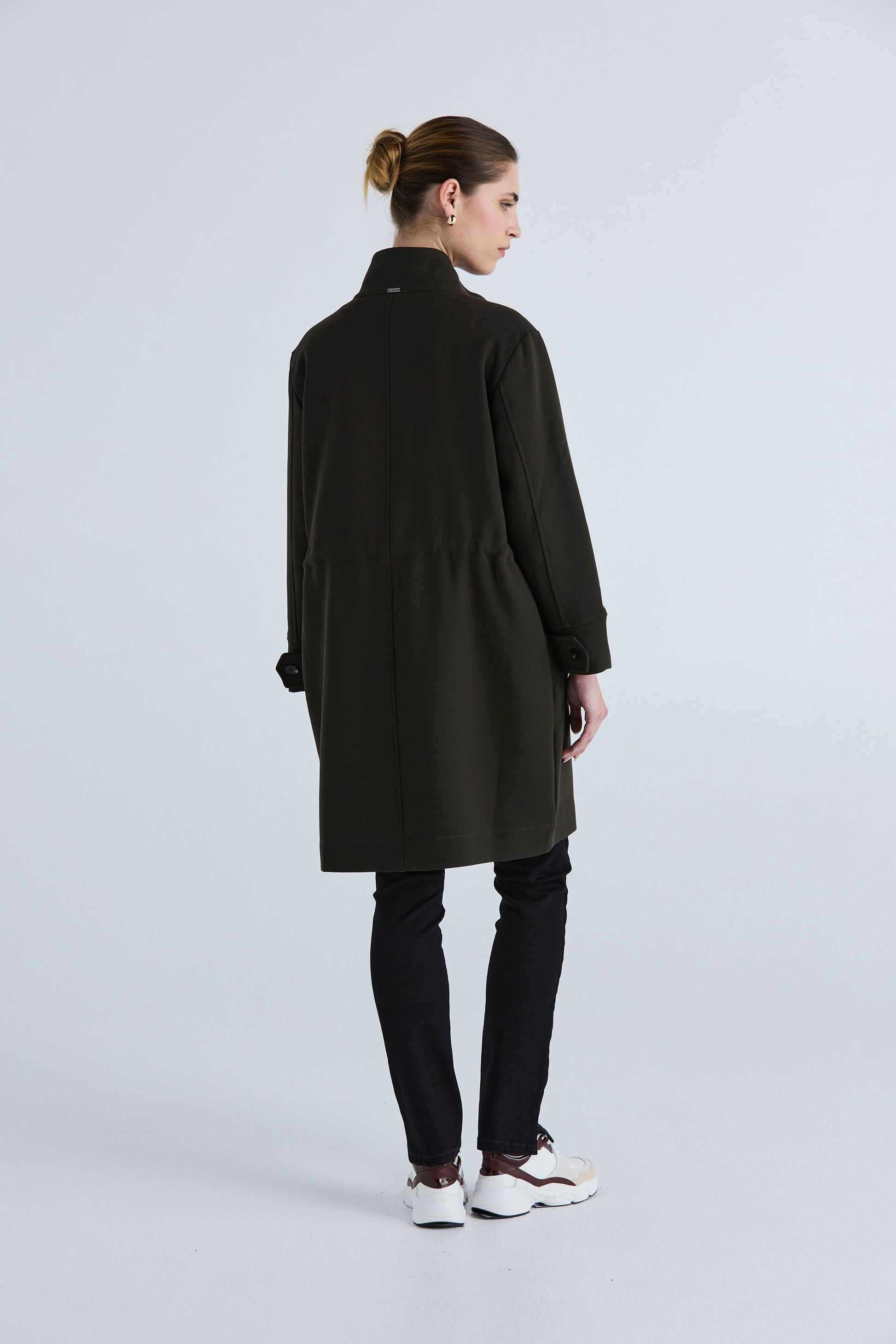 LANIA RAFT COAT - ARMY - THE VOGUE STORE