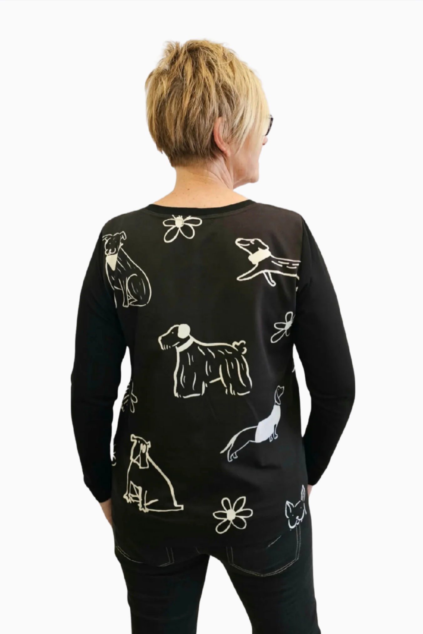 JELLICOE BASIC TEE - PAWTRAIT - THE VOGUE STORE
