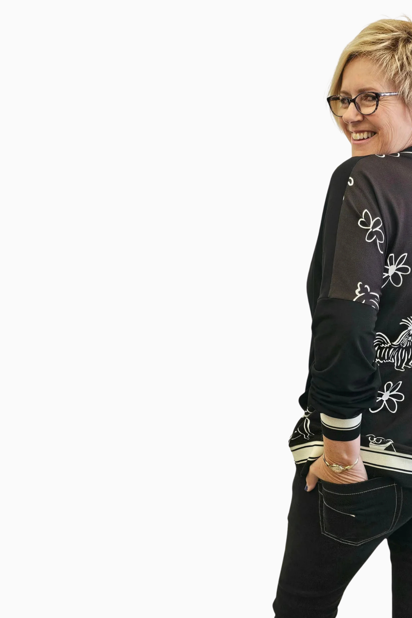 JELLICOE SWEATSHIRT - PAWTRAIT - THE VOGUE STORE