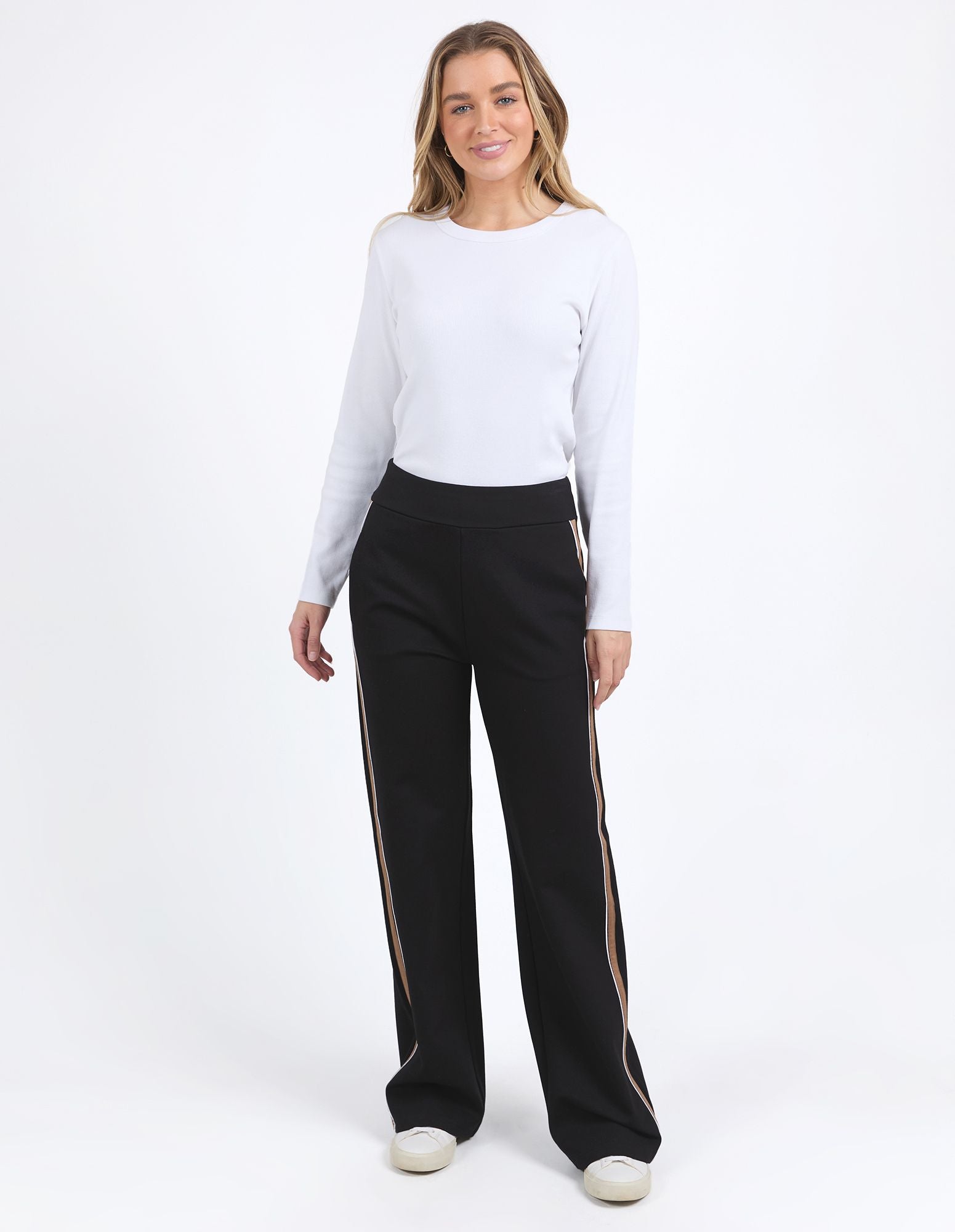 FOXWOOD LONDON PANT - BLACK - THE VOGUE STORE