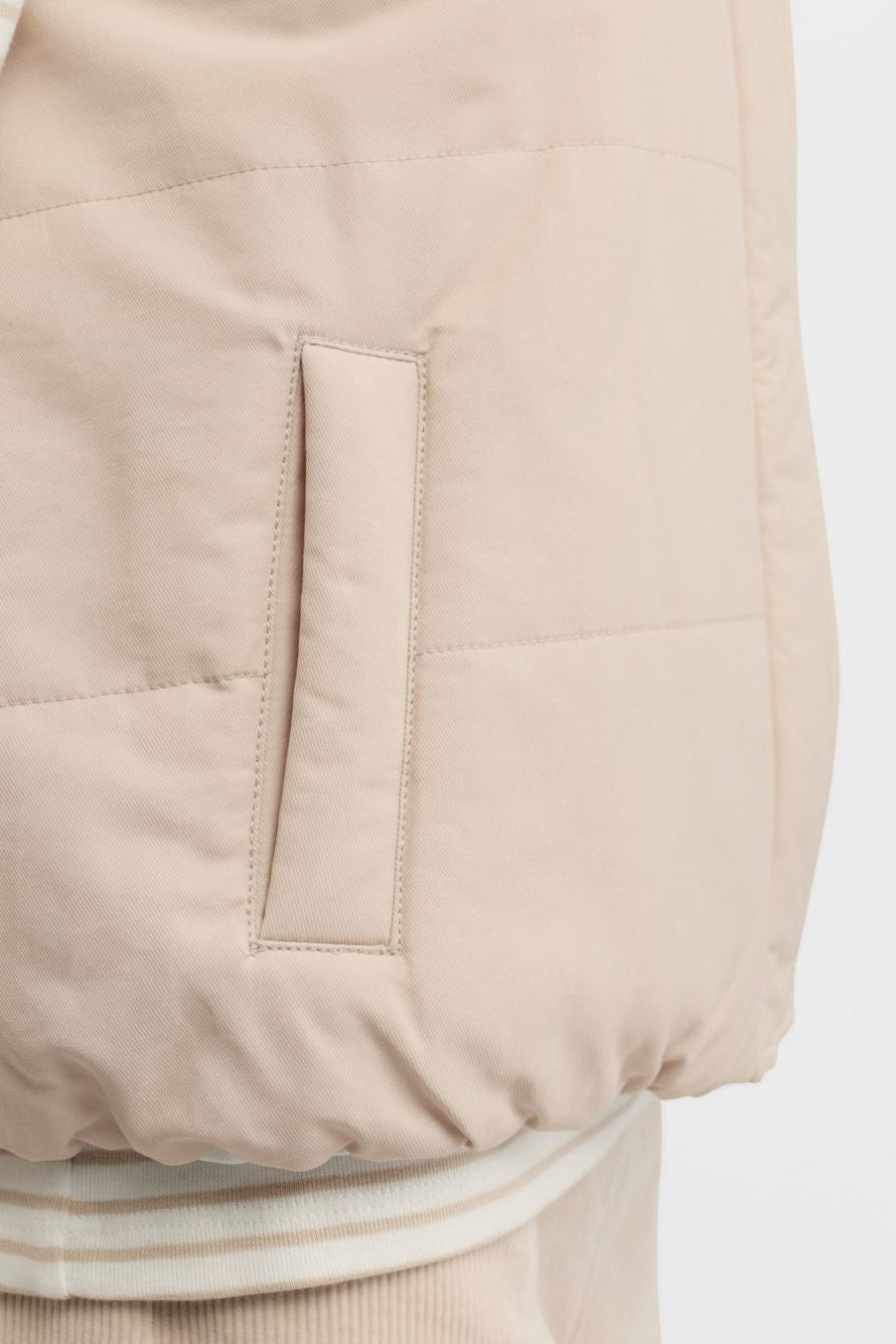 YARRA TRAIL LEVITY PUFFER - ALMOND ECRU - THE VOGUE STORE