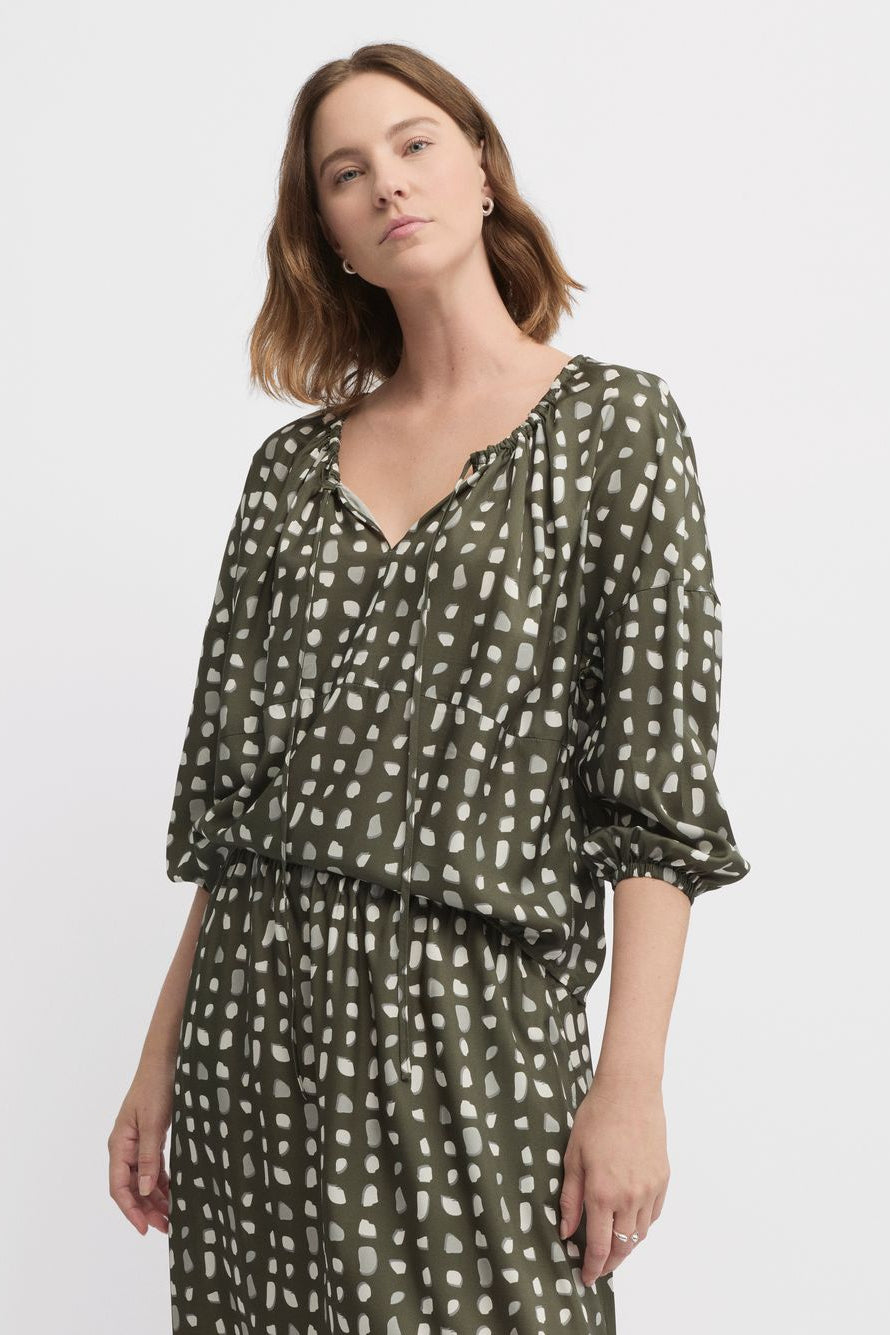 YARRA TRAIL YIELD BLOUSE  - THE VOGUE STORE