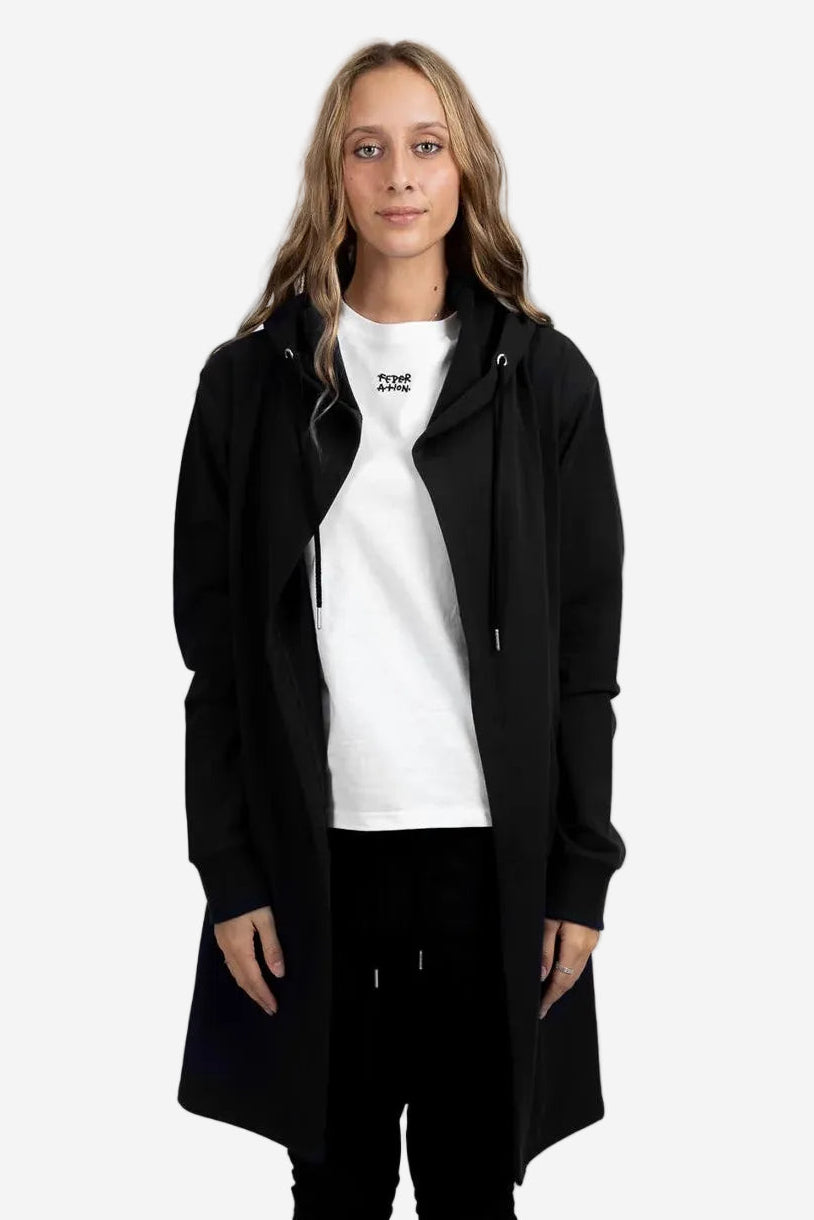 FEDERATION KEEPER HOOD - BLACK - THE VOGUE STORE