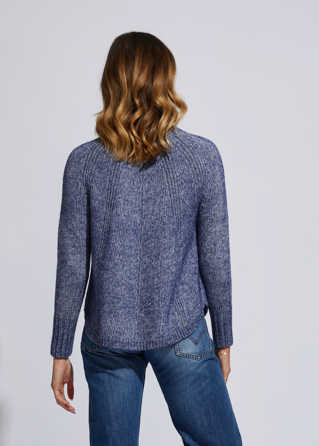 LD & CO MOULINE JUMPER - GALACTIC - THE VOGUE STORE