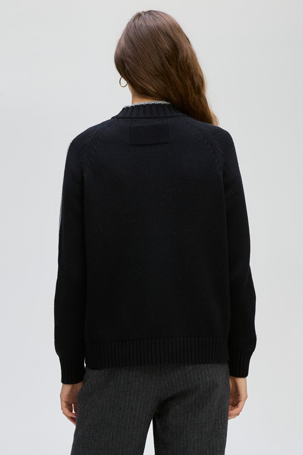 LD & CO GOLF ZIP UP - BLACK - THE VOGUE STORE