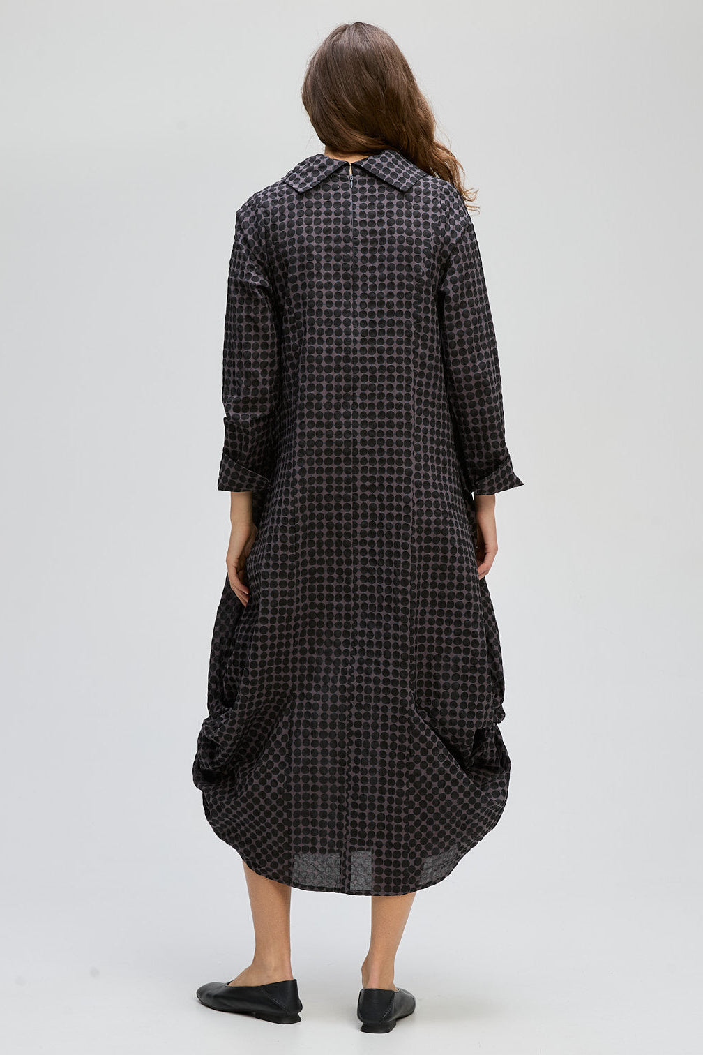 LD & CO POKER DOT DRESS - BLACK SPOT - THE VOGUE STORE
