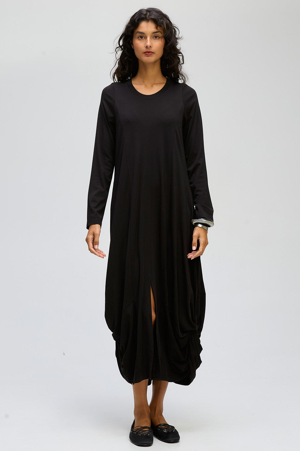 LD & CO ESSENTIAL DRESS - BLACK - THE VOGUE STORE