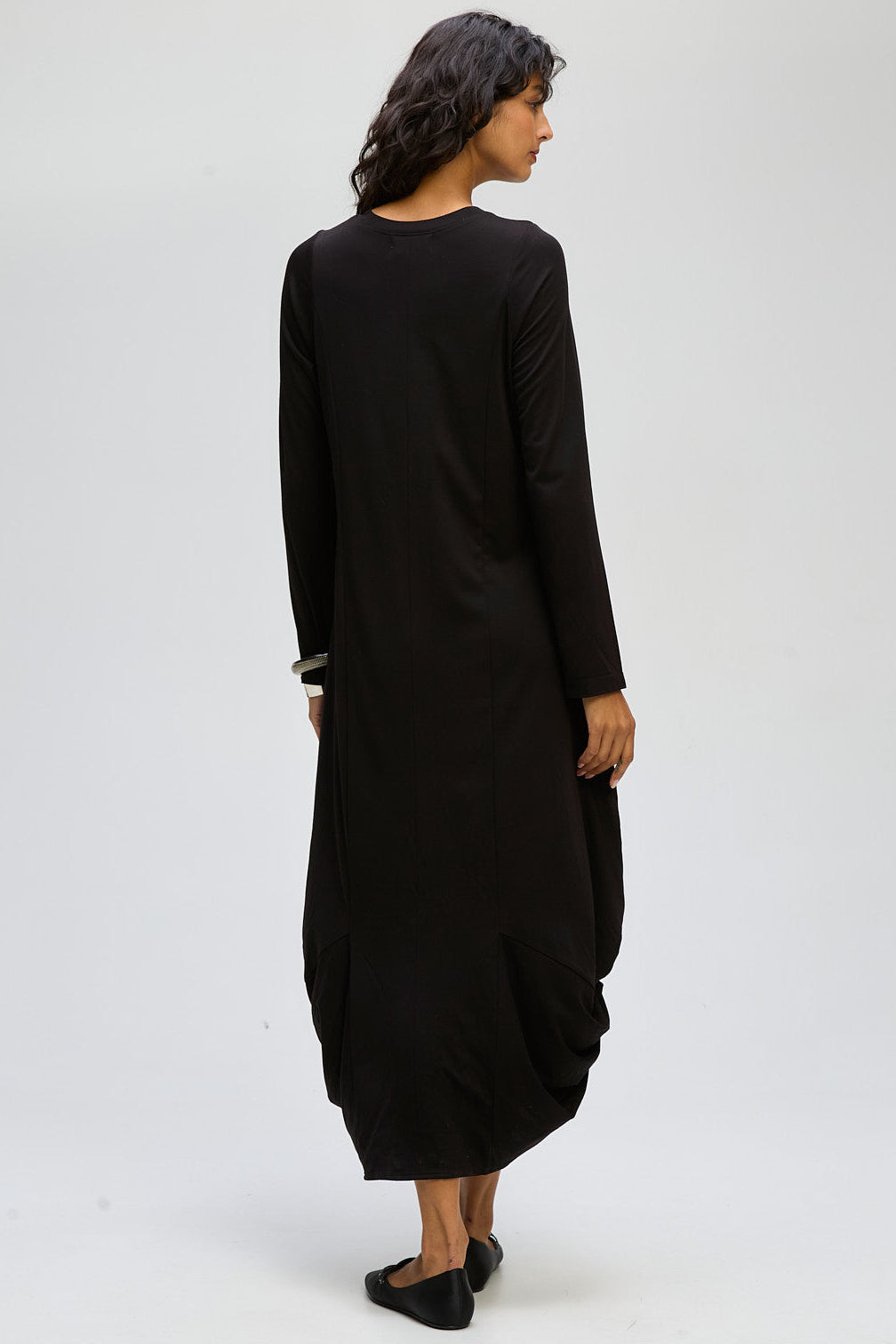 LD & CO ESSENTIAL DRESS - BLACK - THE VOGUE STORE