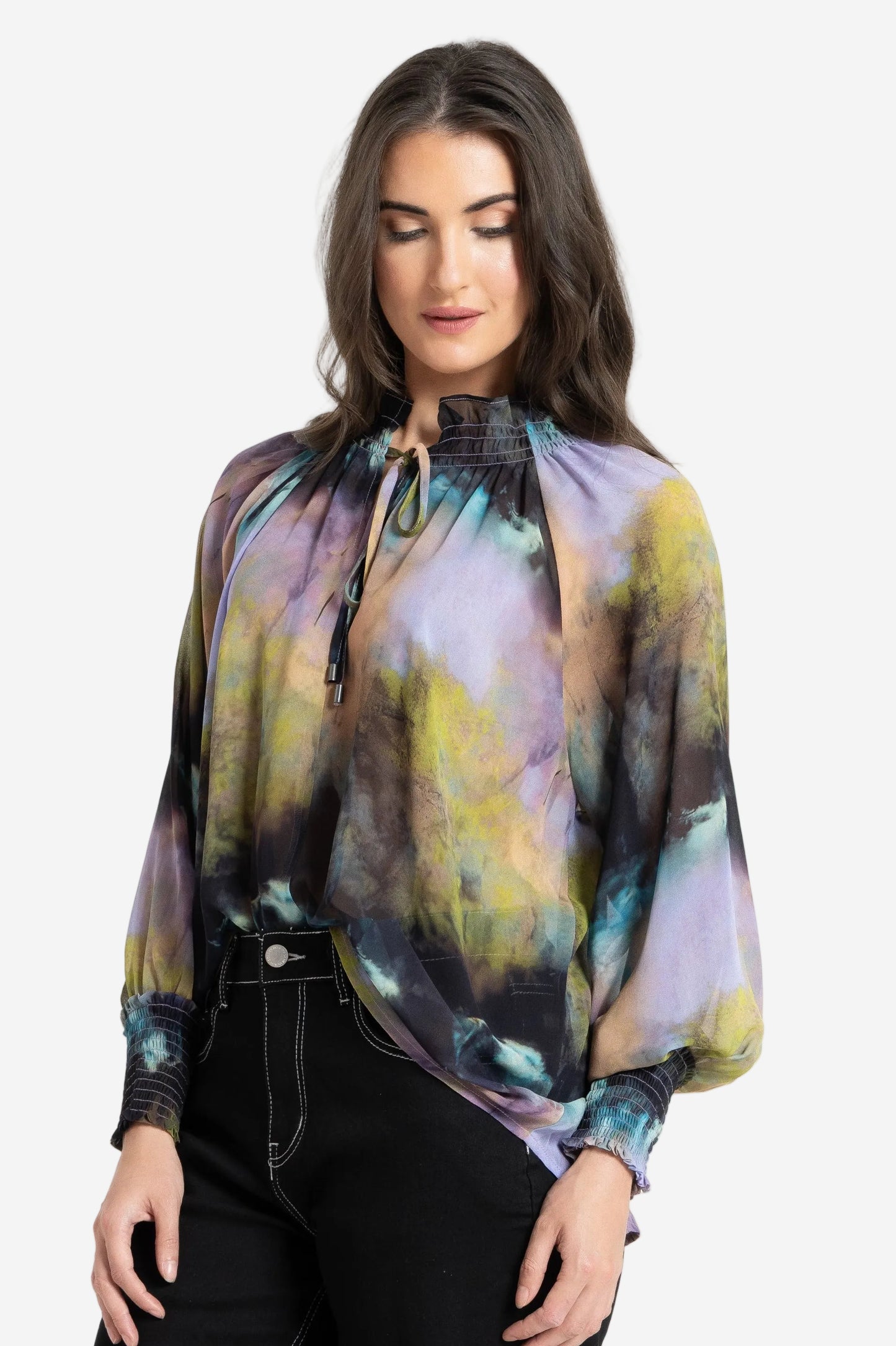 LEILA + LUCA ENCOURAGE TOP - GALAXY - THE VOGUE STORE