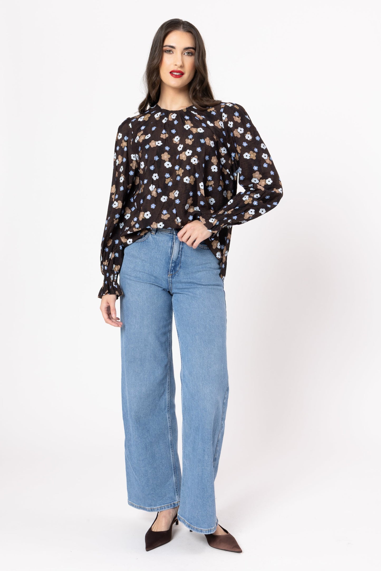 LEILA + LUCA NEW YORK TOP - CEDAR BLOSSOM - THE VOGUE STORE