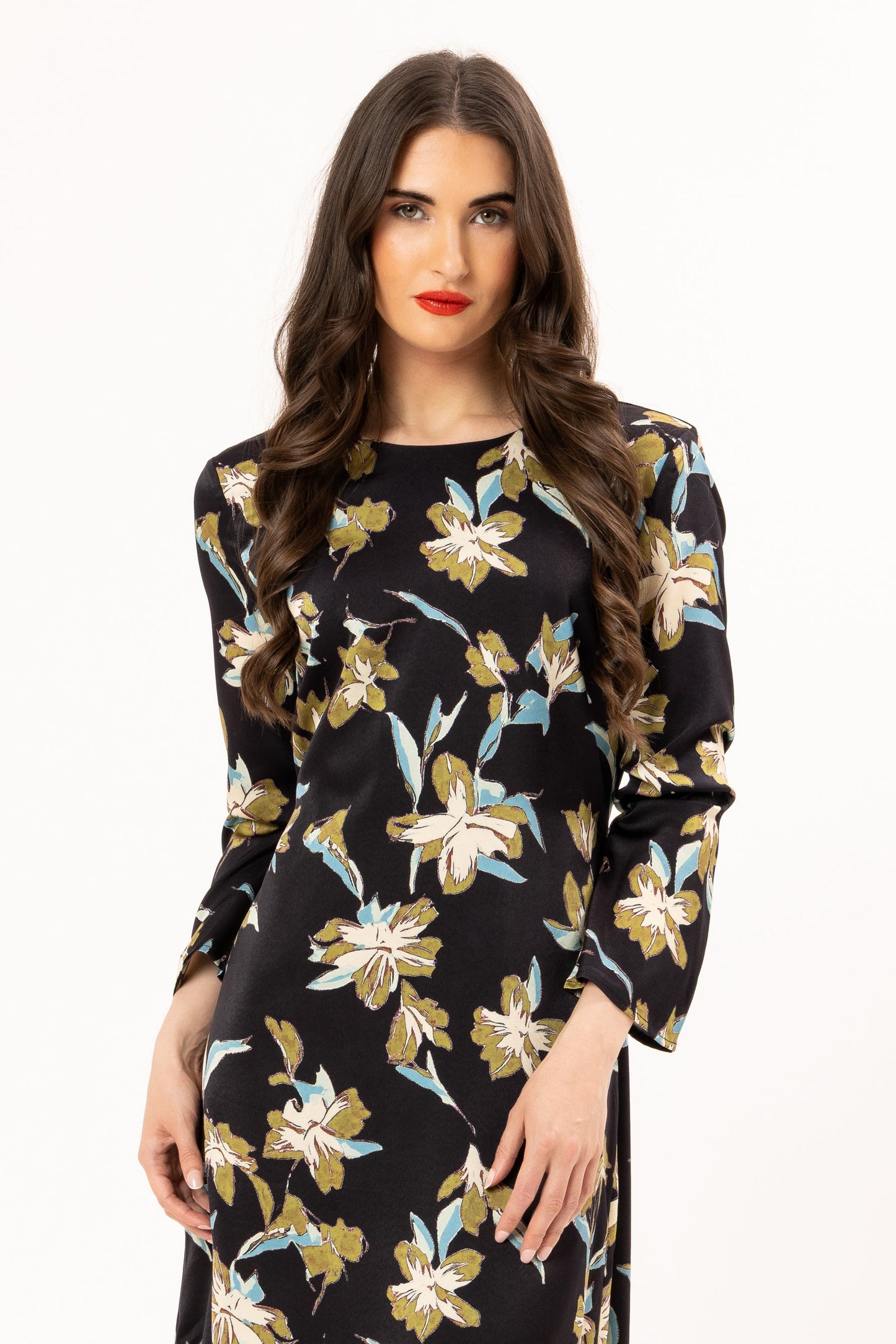 LEILA + LUCA FANCIFUL DRESS - SATIN DREAM - THE VOGUE STORE
