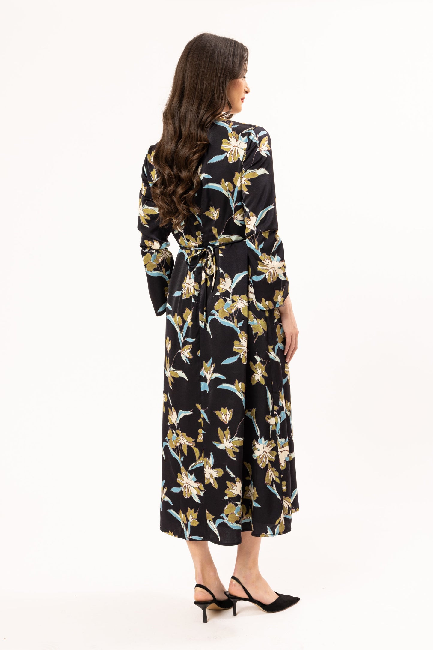 LEILA + LUCA FANCIFUL DRESS - SATIN DREAM - THE VOGUE STORE