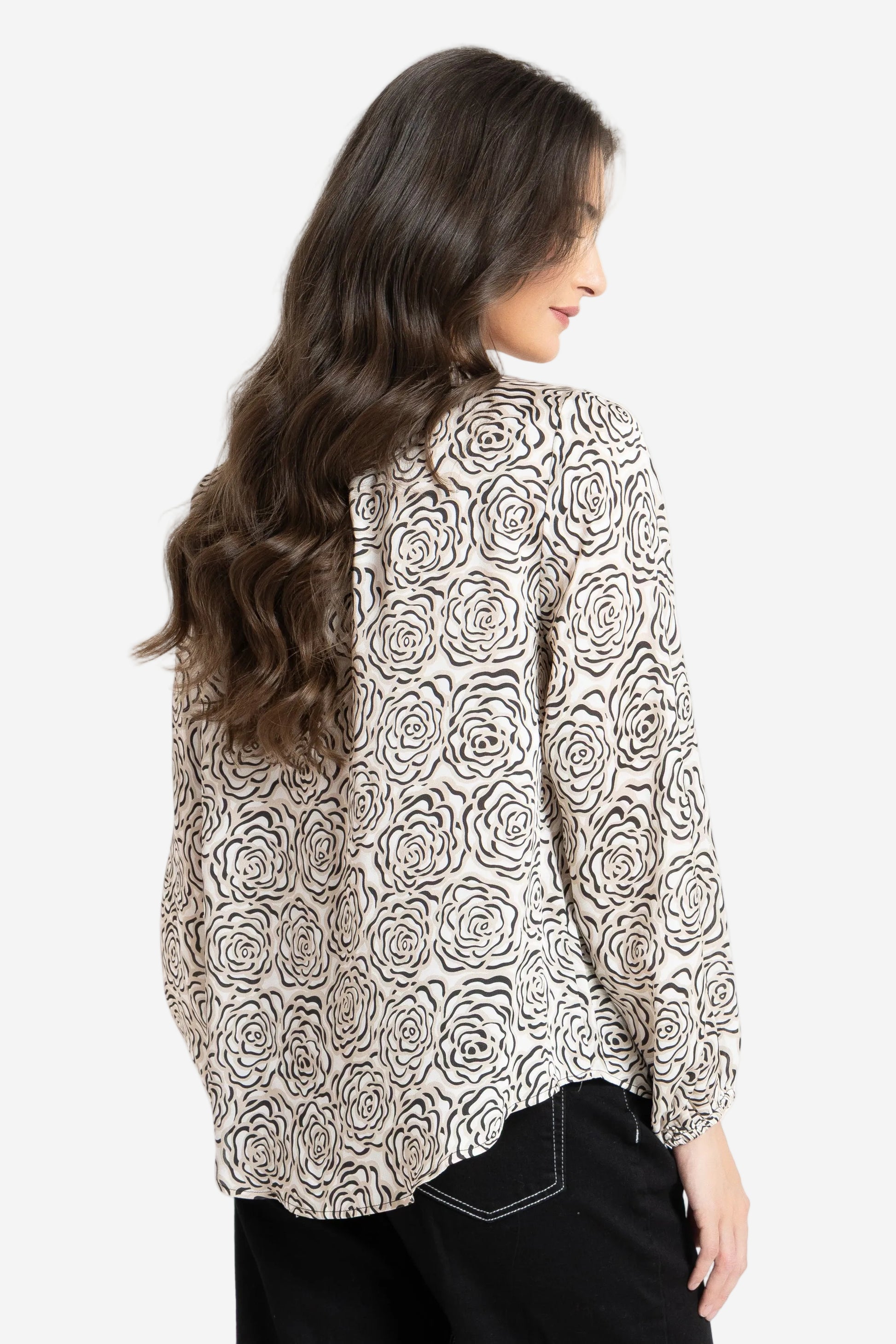 LEILA + LUCA RELIABLE TOP - NATURAL ROSE- THE VOGUE STORE