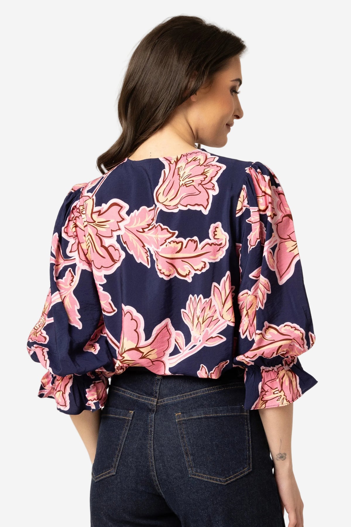 LEILA + LUCA FLEUR TOP - PINK PETAL - THE VOGUE STORE