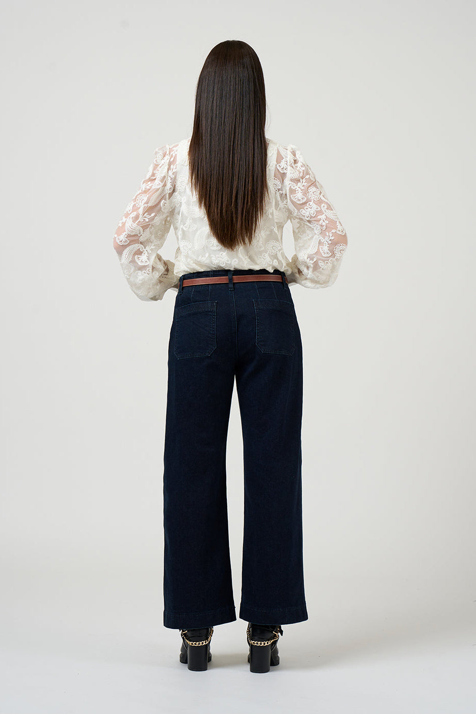 LOOBIE'S STORY ZADIE JEAN - DARK WASH - THE VOGUE STORE
