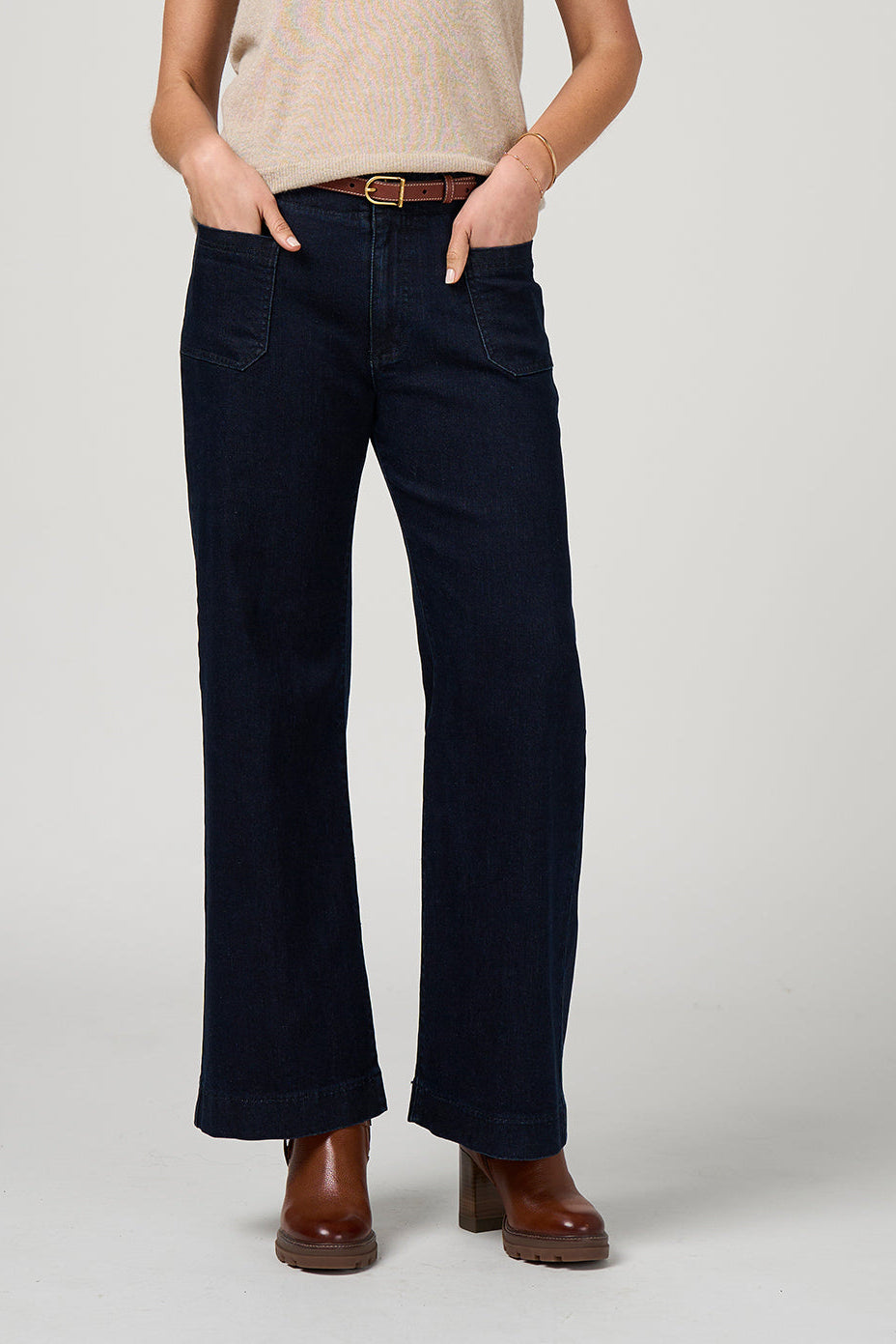 LOOBIE'S STORY ZADIE JEAN - DARK WASH - THE VOGUE STORE