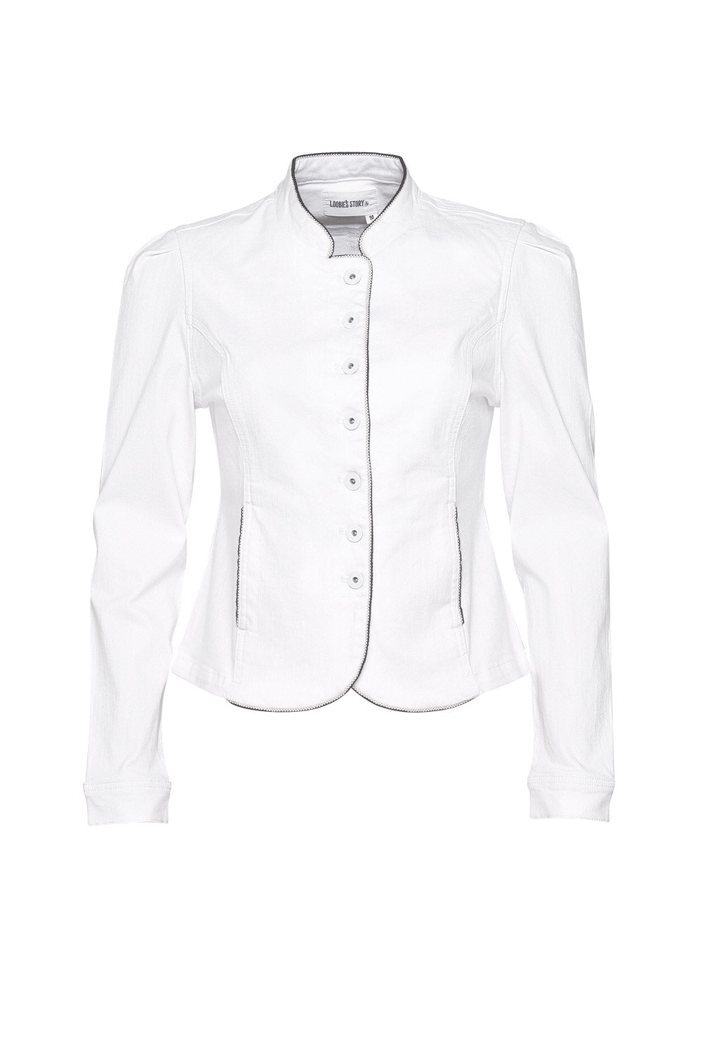 LOOBIES STORY FINESSE JACKET - WHITE