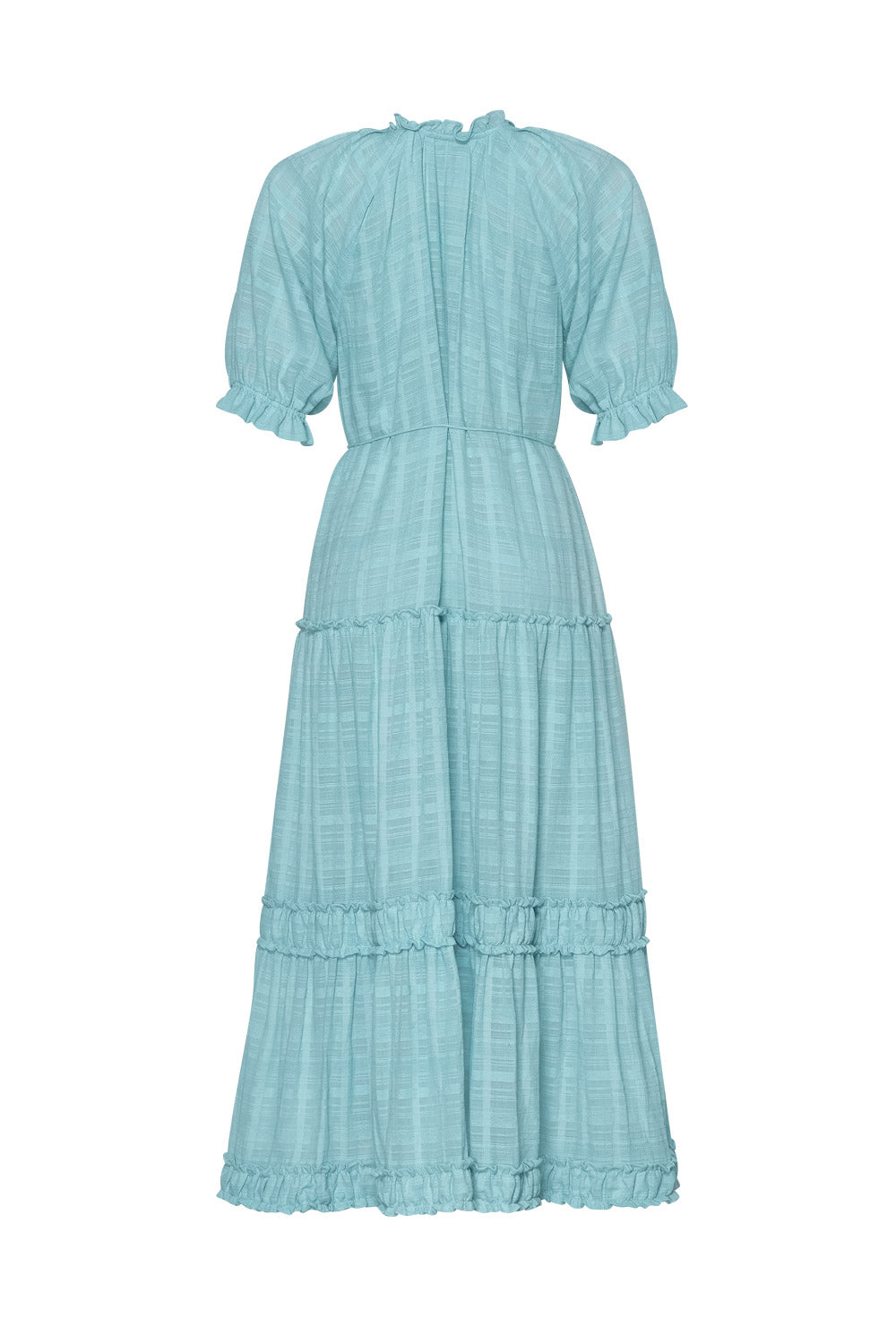LOOBIES STORY MUSE MIDI DRESS - AQUA