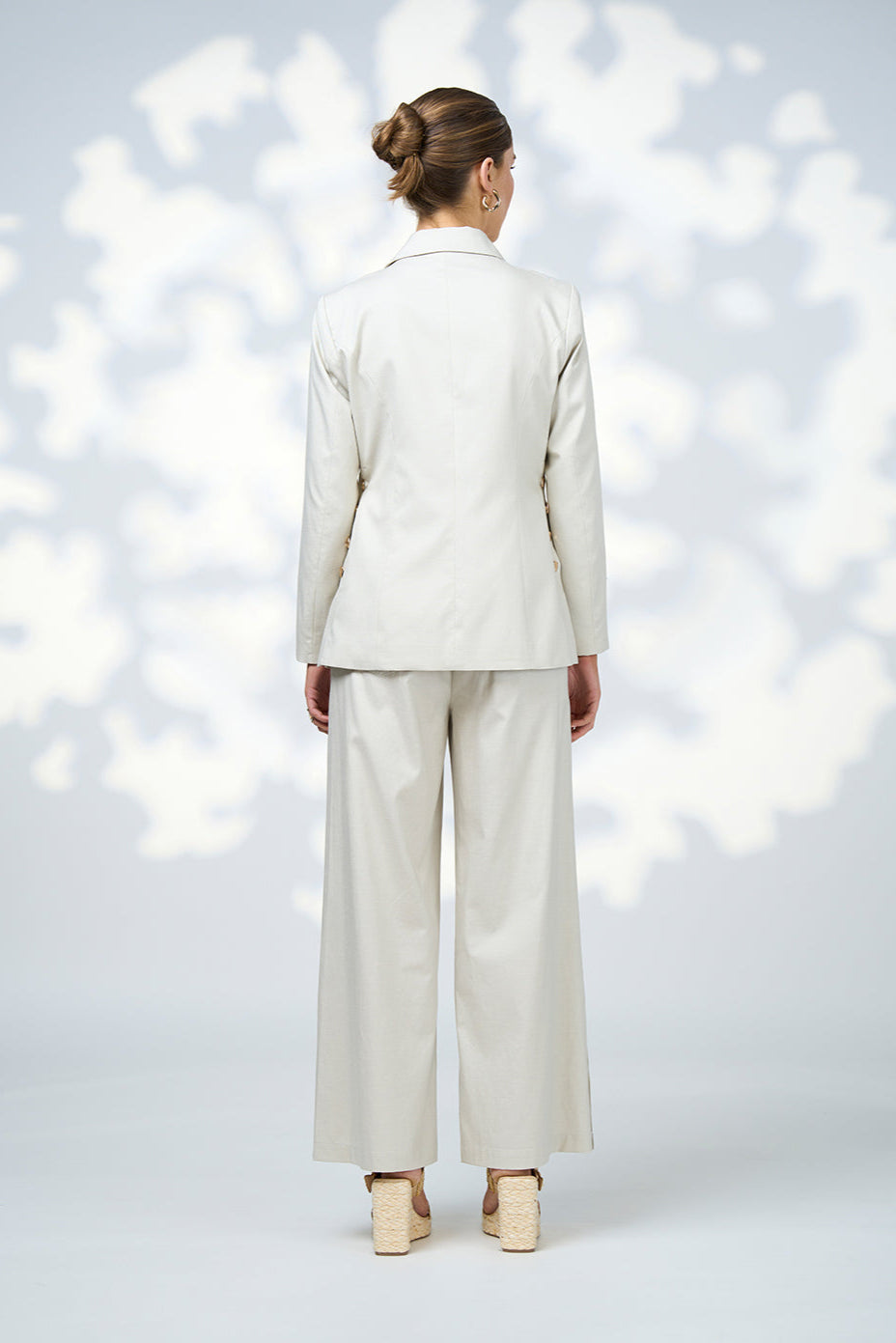 LOOBIES STORY WILLA BLAZER - STONE - THE VOGUE STORE