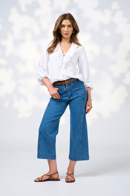 LOOBIES STORY SERENA JEAN - MID WASH - THE VOGUE STORE