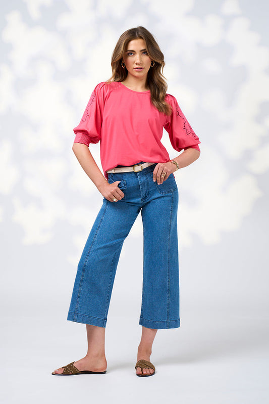 LOOBIES STORY CALLI TOP - WATERMELON - THE VOGUE STORE
