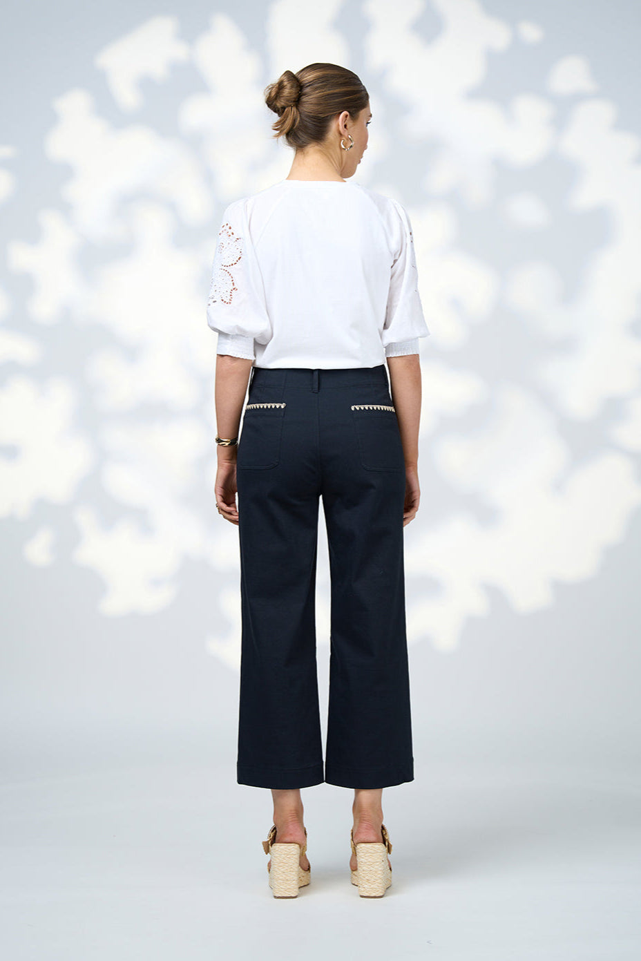 LOOBIES STORY BLAIR PANT - INDIGO - THE VOGUE STORE