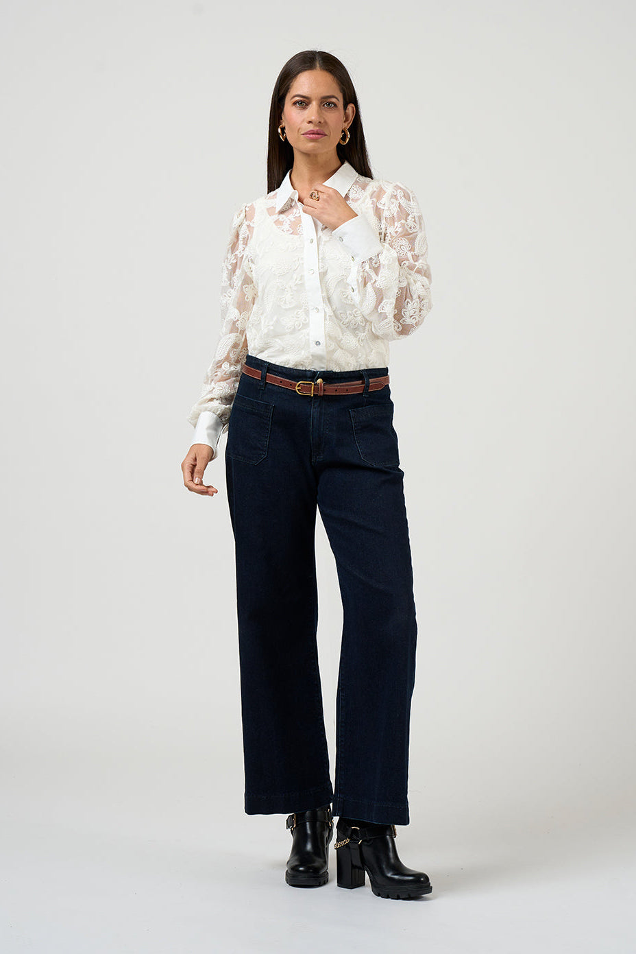 LOOBIE'S STORY ZADIE JEAN - DARK WASH - THE VOGUE STORE