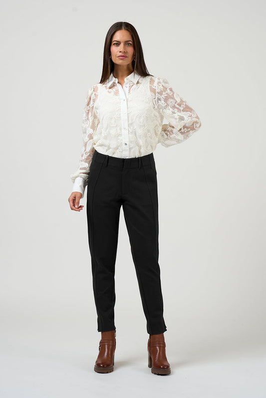 LOOBIES STORY BRYNN PANT - BLACK - THE VOGUE STORE