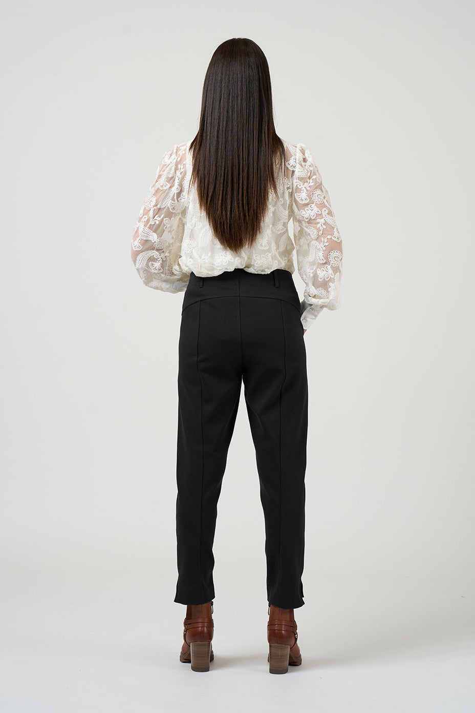 LOOBIES STORY BRYNN PANT - BLACK - THE VOGUE STORE