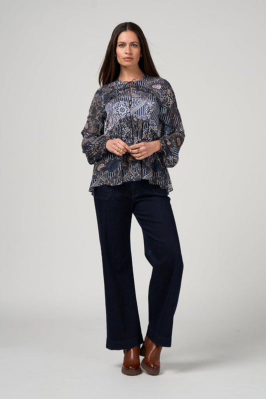 LOOBIES STORY HALCYON BLOUSE - THE VOGUE STORE