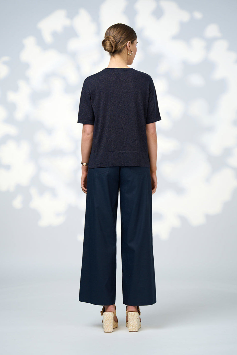 LOOBIES STORY MICA TEE - INDIGO - THE VOGUE STORE