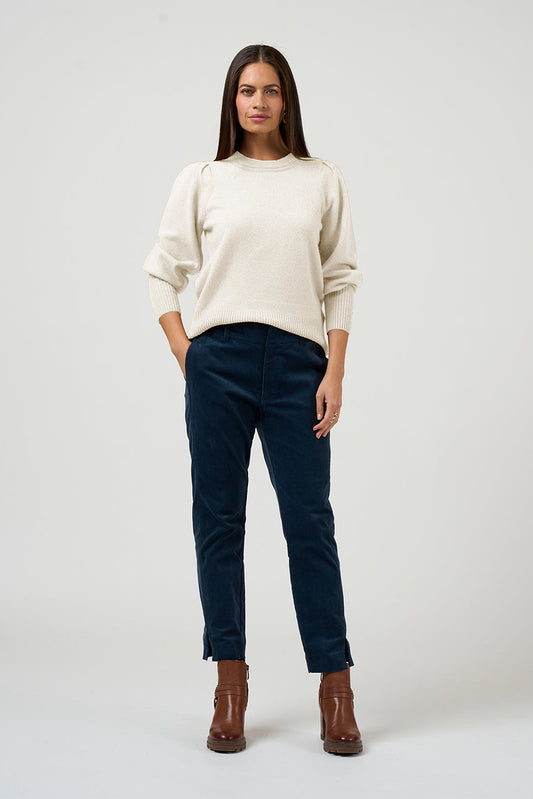 LOOBIES STORY ODETTE SWEATER - WINTER WHITE - THE VOGUE STORE