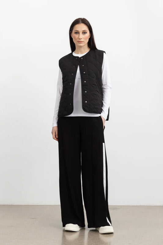 STYLE XLAB LIVING THE DREAM PANT - BLACK - THE VOGUE STORE