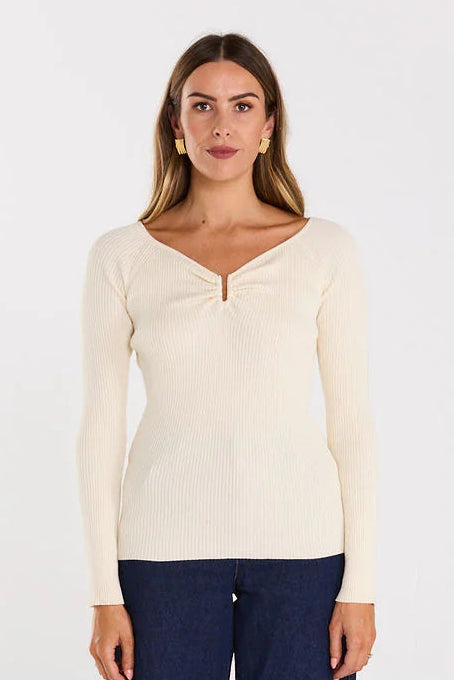 THING THING LOOP LONGSLEEVE - MILKY BAR - THE VOGUE STORE