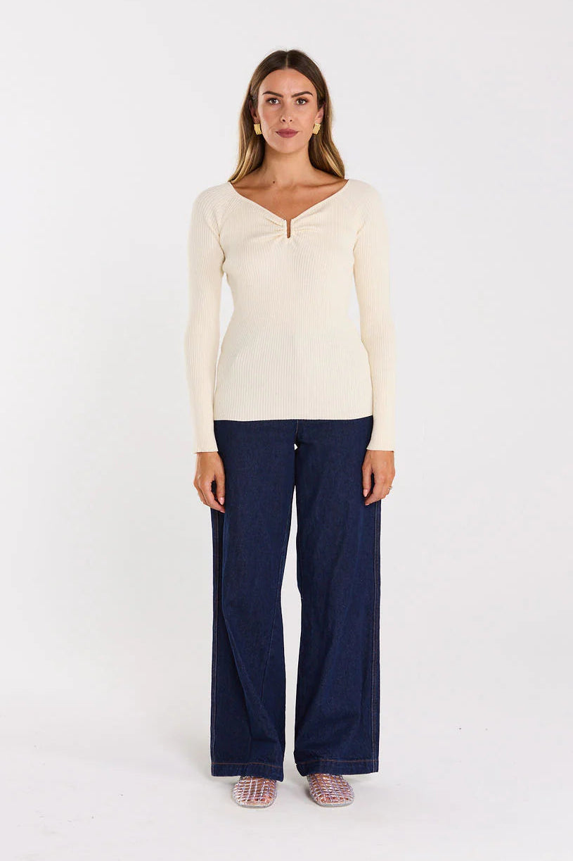 THING THING LOOP LONGSLEEVE - MILKY BAR - THE VOGUE STORE