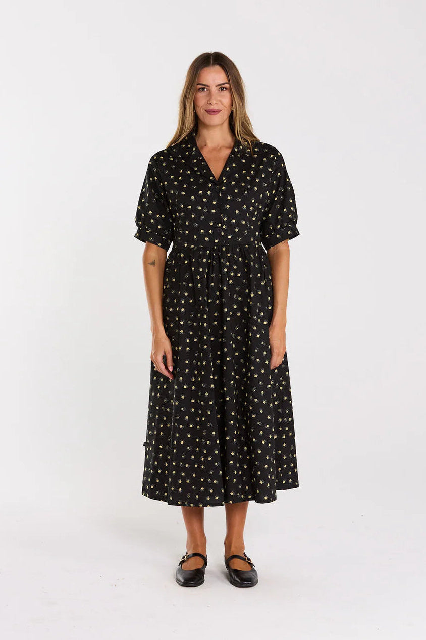THING THING LUMIE DRESS - GOLDEN ROSE - THE VOGUE STORE