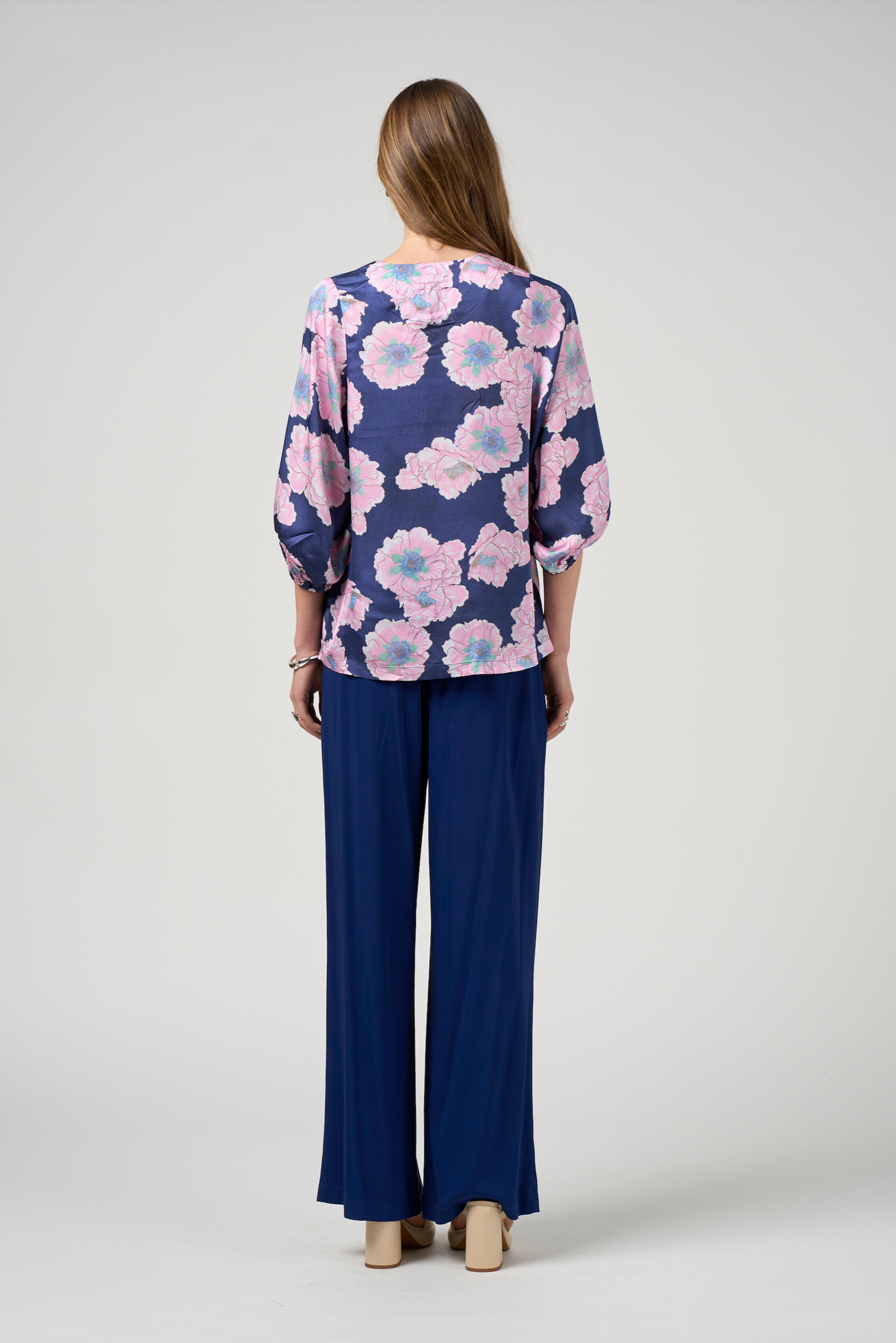MADLY SWEETLY POETIC TOP - INK MULTI - THE VOGUE STORE